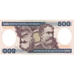 500 Cruzeiros 2nd Edition, 2nd Type