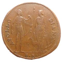Rechenpfennig - Apollo and Diana Hans II Krauwinckel