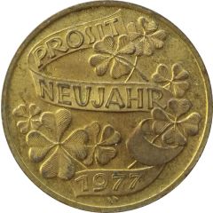 New Year Lucky Token Prosit Neujahr