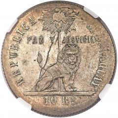 10 Reales Silver Pattern