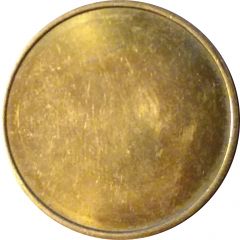 Blank Token Brass, with rim, 27 mm