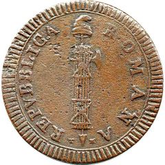 2 Baiocchi Without mintmark