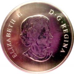 25 Cents - Elizabeth II Blue Jay