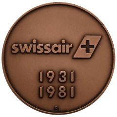 Medal - Swissair bronze