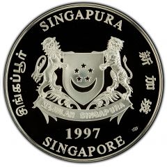 10 Dollars Year of The Cow, Silver Piedfort