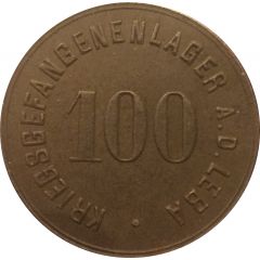 100 Pfennig - Leba Kriegsgefangenenlager