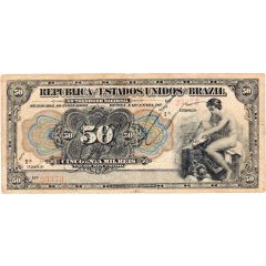 50 Mil Réis Thesouro Nacional, 12th. Print