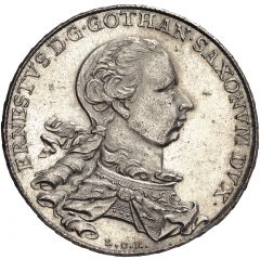 ⅔ Thaler - Ernest II Louis