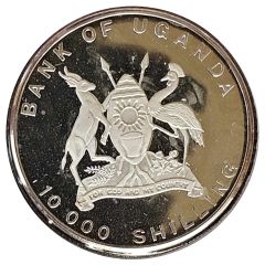 10 000 Shillings Papal Visit