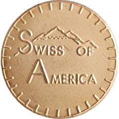2.5 Ounces Silver - Draper Mint Swiss of America