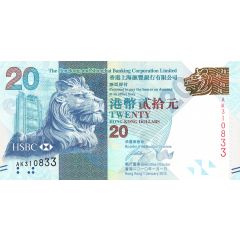 20 Dollars HSBC
