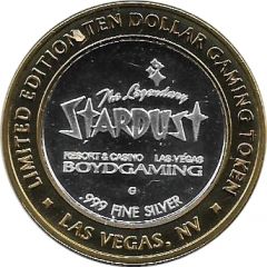 10 Dollar Gaming Token - Stardust Casino Las Vegas