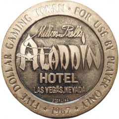 5 Dollars - Aladdin Hotel Las Vegas, Nevada