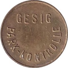 Parking Token - Gesig
