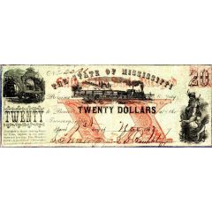 20 Dollars State of Mississippi