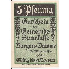 5 Pfennig Gemeinde-Sparkasse