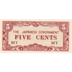 5 Cents Japanese Government