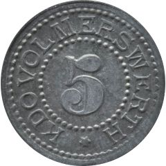 5 Pfennig - Volmerswerth KDO