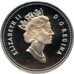 50 Cents - Elizabeth II Eskimo Dog