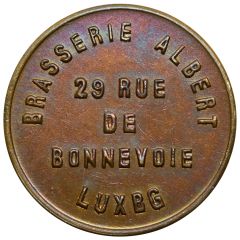 Token - Brasserie Albert Luxembourg