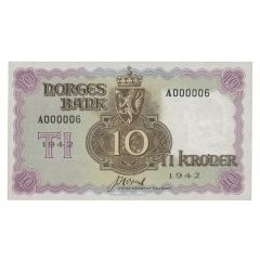 10 Kroner - Haakon VII Government in exile, exchangenotes