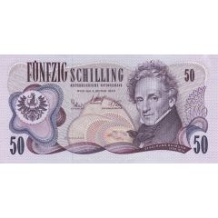 50 Schilling Second issue