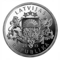 1 Lats Parity coin