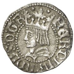 1/2 Groat - Ferdinand II straight hair