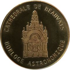 Jeton touristique - Martineau and National Tokens - Beauvais - La cathédrale horloge astronomique
