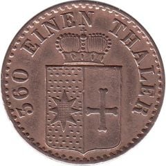 1 Pfennig - George Victor