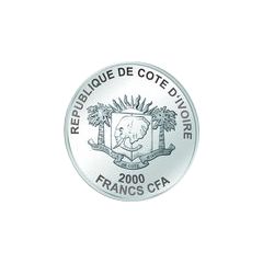 2000 Francs CFA Burj Khalifa