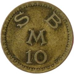 10 Francs - Cercle Des Etrangers
