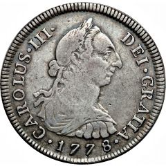 4 Reales - Carlos III portrait