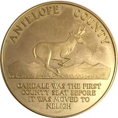 Token - Nebraska Centennial Antelope County