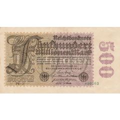 500 000 000 Mark Reichsbanknote