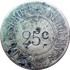 25 Centimes Brasserie des Négociants, Grenoble