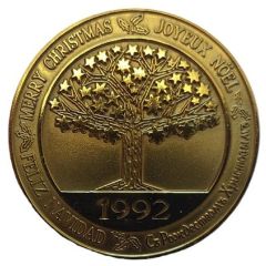 Medal - Jerome Remick Christmas, Sainte Foy, Quebec