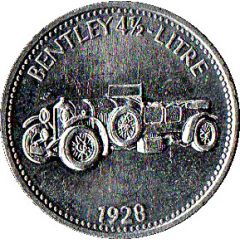 Shell Token - Historic Cars Bentley 41/2 - Litre 1928