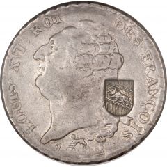40 Batzens Counterstamped
