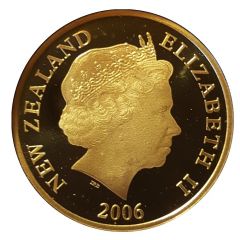1 Dollar - Elizabeth II 4th Portrait, Gold Rushes - West Coast