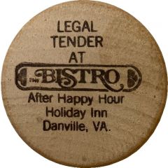 4 Dollars - The Bistro Danville, Virginia