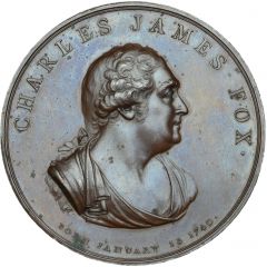 Medal - George III Charles James Fox