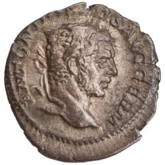 Denarius - Caracalla P M TR P XVIII COS IIII P P, Pluto