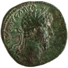 Sestertius - Lucius Verus TR POT VI IMP IIII COS II S C, Victory