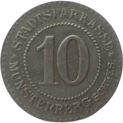 10 Pfennig - Münsterberg