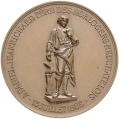 Daniel Jeanrichard bronze