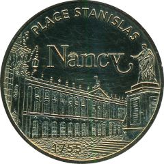Monnaie de Paris Tourist Token - Nancy Place Stanislas