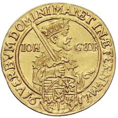 2 Ducats - John George I Centenary of the Reformation