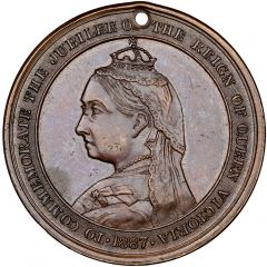 Medal - Victoria Golden Jubilee, Launceston