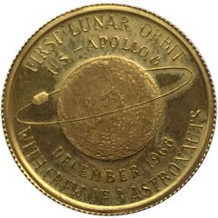 Medal - First Lunar Orbit - Apollo 8
